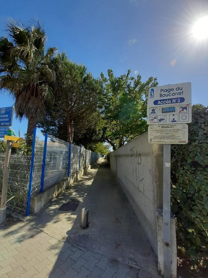 T2-3 Cabine Les Yuccas 200 M Plage Du Boucanet Rive Droite Grau Du Roi Ideal 2-4 Pers Le Grau-du-Roi Eksteriør bilde